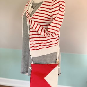 Recycled Sail crossbody