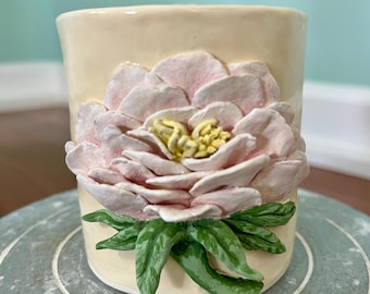 Flower Pottery Mug