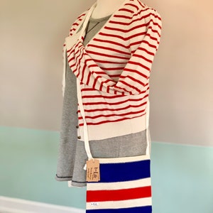 Recycled Sail Crossbody Bag