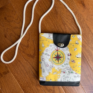 Cape Cod Map Crossbody