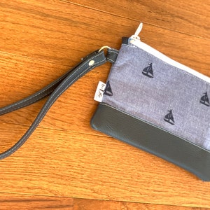 Sailboat Wristlet