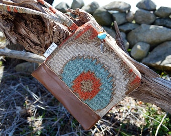 Small Southwest style wristlet
