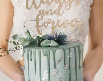 Cake Topper, matrimonio, topper torta nuziale, torta matrimonio, scritta per la torta