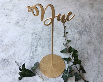 Numeri tavolo, table numbers, table settings, scritte tavoli, nomi tavoli, numeri personalizzati, numeri tableau, tableau de mariage