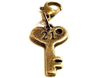 21st Birthday Key - Etsy