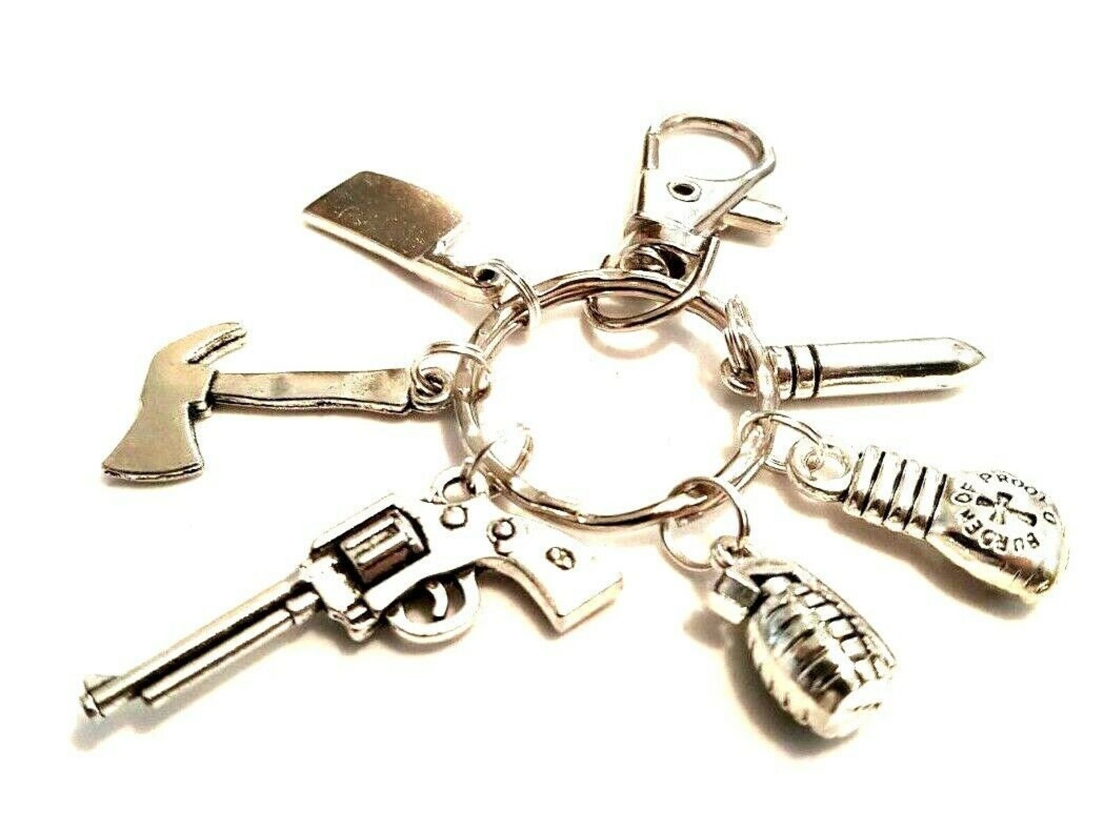 Gun Bullet Hand Grenade Axe Boxing Glove Meat Cleaver Weapons Etsy