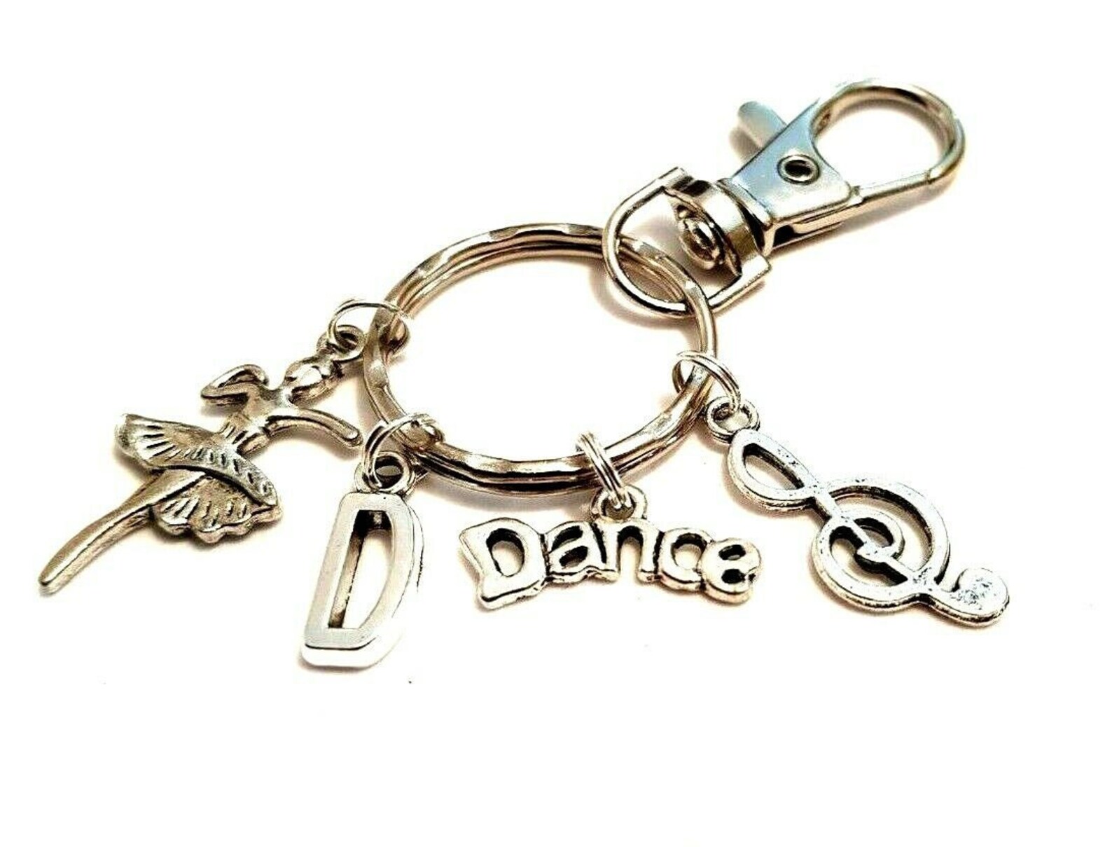 Personalised Dancer Dancing Dance Keychain Keyring Bag Charm Etsy
