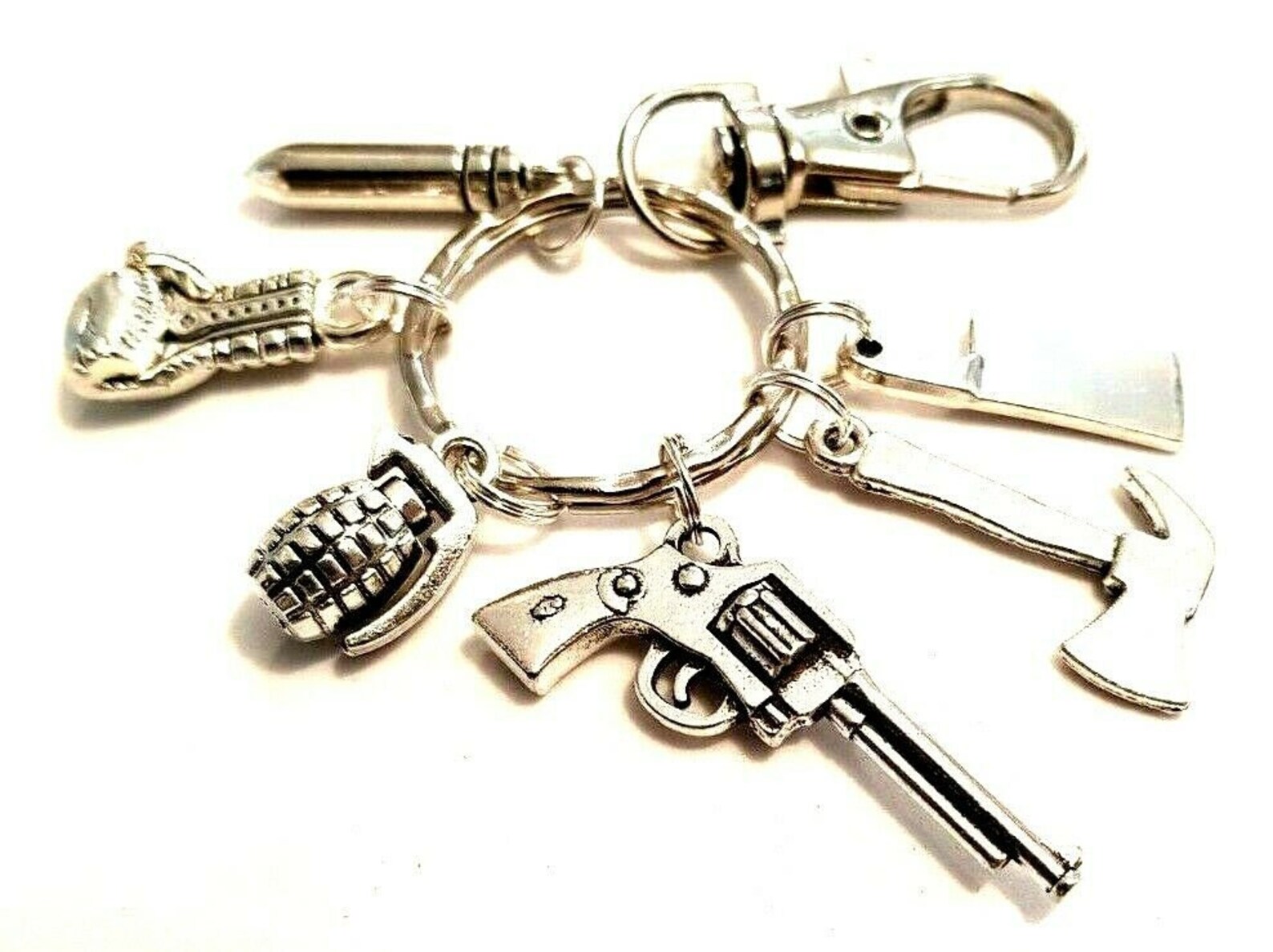 Gun Bullet Hand Grenade Axe Boxing Glove Meat Cleaver Weapons Etsy