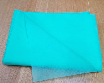 3 Meter x 75 cm Green 35gsm spunbond non woven polypropylene fabric material for making face mask