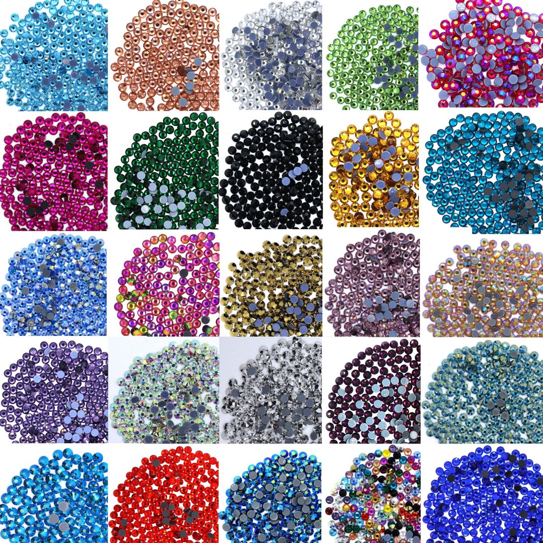 Wholesale Wholesale loose round ss16 dmc hot fix stones strass