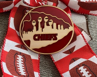 Kansas City Chiefs Commemorative Super Bowl Ornament