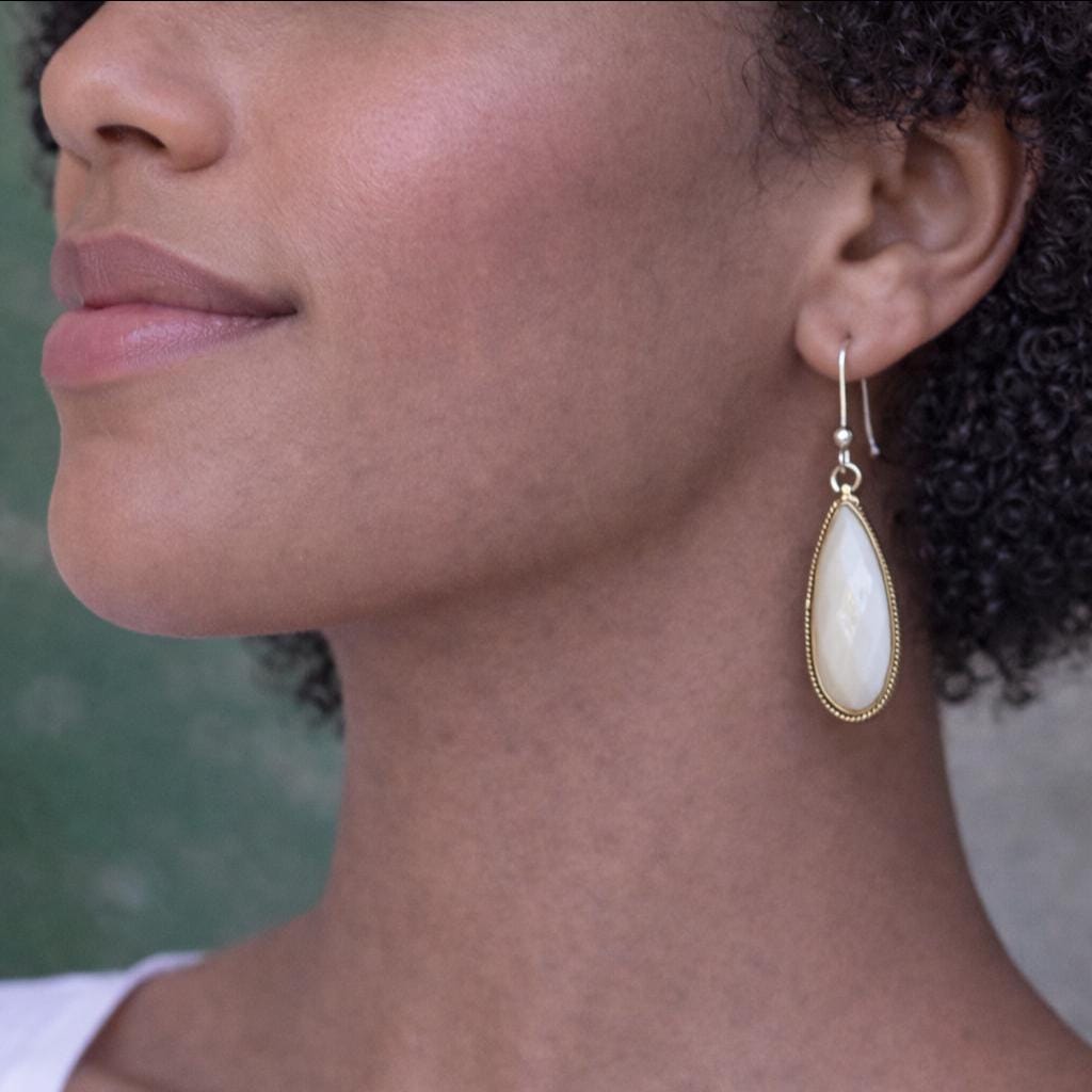 Pearl Teardrop Earrings