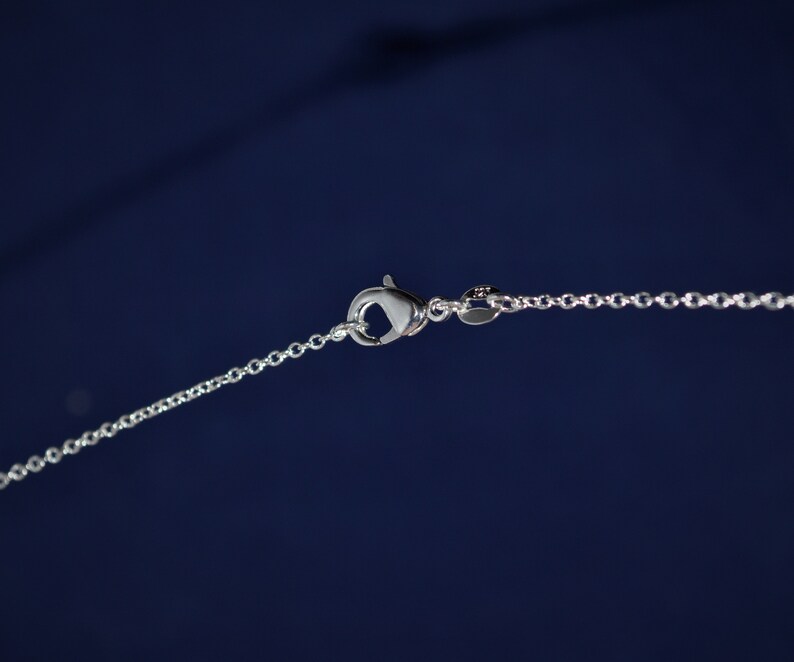 Silver Square diffusormedaljong, aromaterapihalsband, majsstjälkdesign, stålhänge, eterisk olja, burstil, fantasi, VioletOpal bild 9