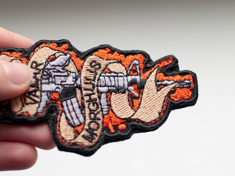 Valar Morale Patch Embroidered Patch for airsoft Etsy