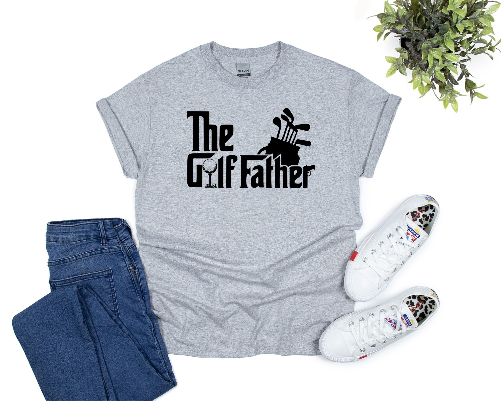 The Golf Father Tshirt Golf Father Shirt Funny Golf Shirt Etsy
