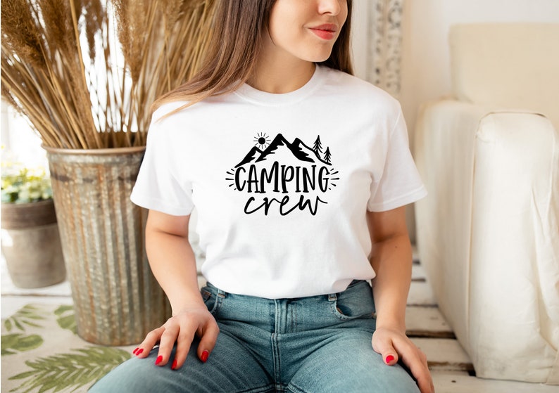 Camping Adventure Gift Camping Shirt Adventure Camping Shirt Camping Crew Shirt Camping Buddie Camper Shirt Mountain Camping T-Shirt