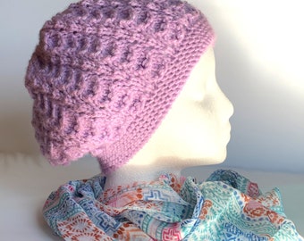 Precioso Gorro de Encaje - Patrón de Tejer PDF - Para Descarga Inmediata