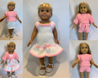 Fun Weekend Wardrobe For 18-Inch Dolls  - Immediate Downloads - PDF - Fits American Girl Doll