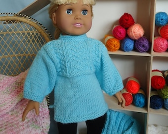 Yarn Shop Ladies, Knitting Patterns for 18-Inch Dolls - Immediate Download - PDF - Fits American Girl Doll