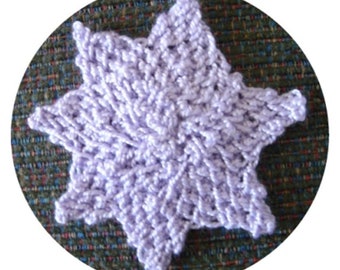 7 Point Star - PDF Knitting Pattern - For Immediate Download