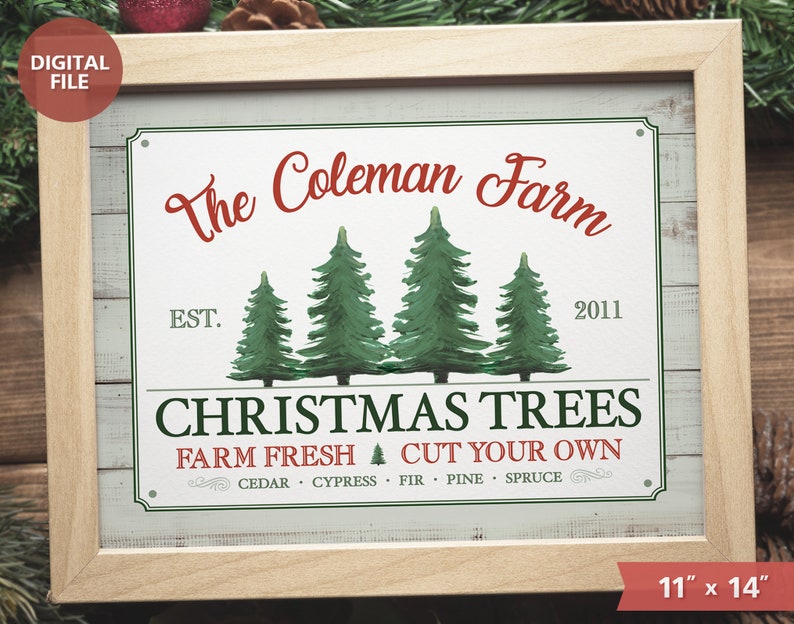 christmas-tree-farm-printable-11-x-14-christmas-etsy