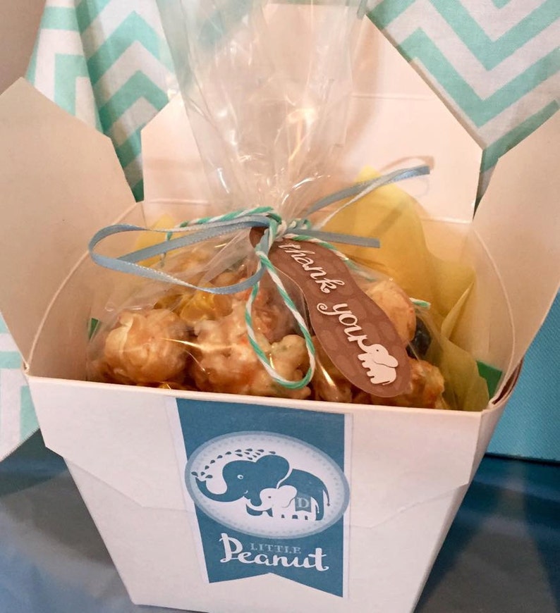 Little Peanut Baby Boy Shower Favor Labels Printable Baby - Etsy