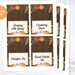 Thanksgiving Printable Food Labels, Fall Printable Food Labels ...