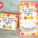 Printable Valentine's Day Fruit Snack Cards, Berry Happy We're Friends ...