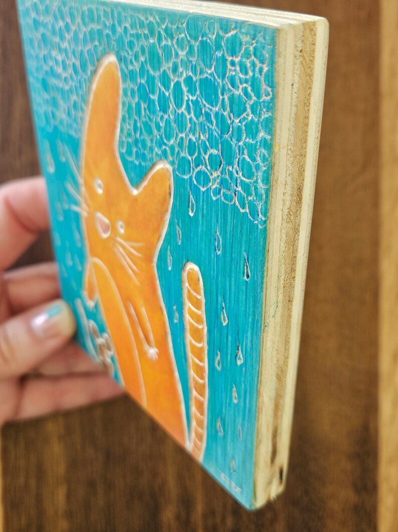 Pitterpatter Original Prismacolor Pencil Illustration W/dremel