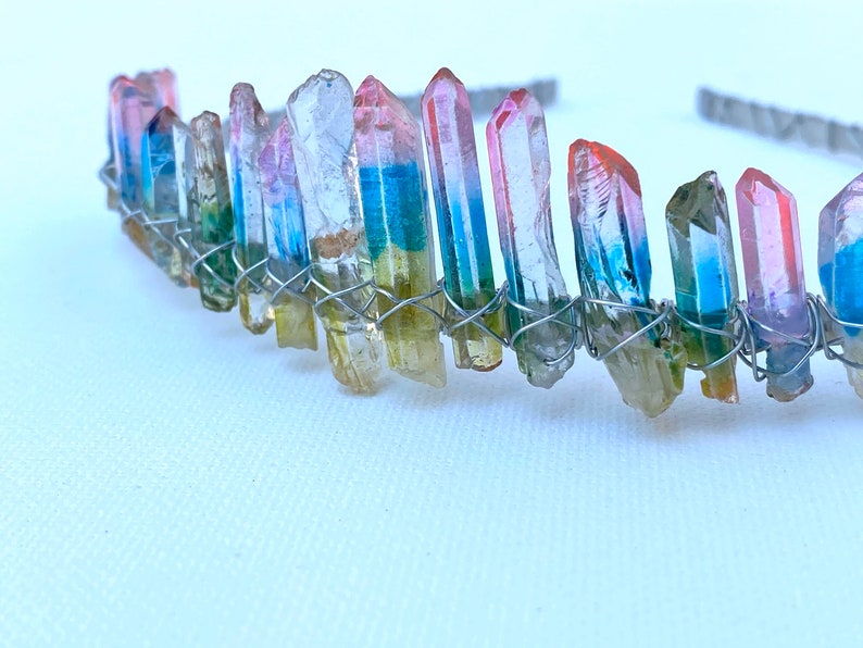 Mermaid Crystal Crown headband