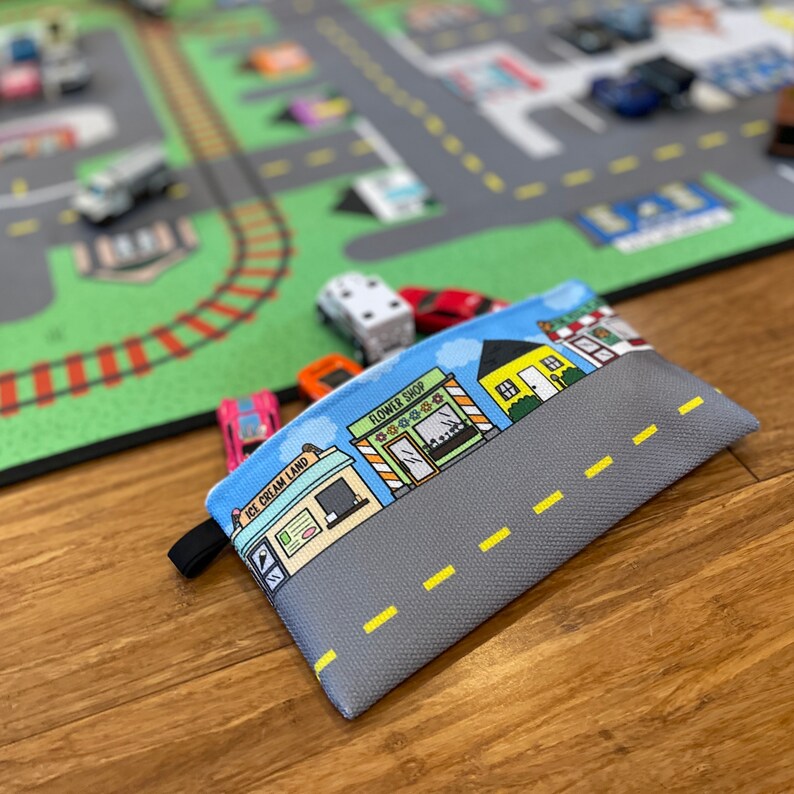 Travel Play Mat for Hot Wheels Cars Car Travel Case / Travel Etsy