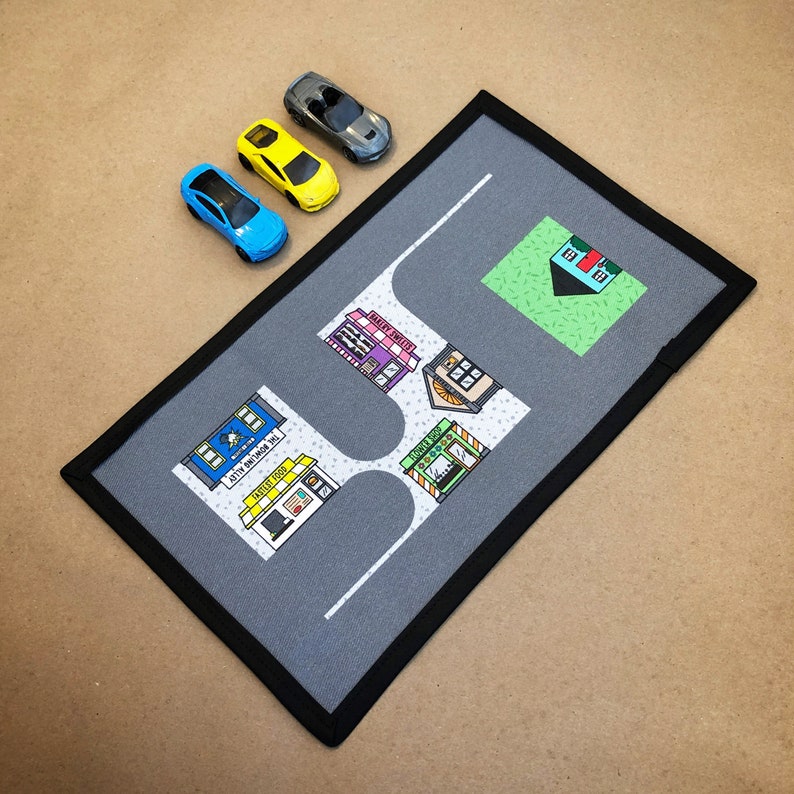 Travel Play Mat for Hot Wheels Cars Car Travel Case / Travel Etsy
