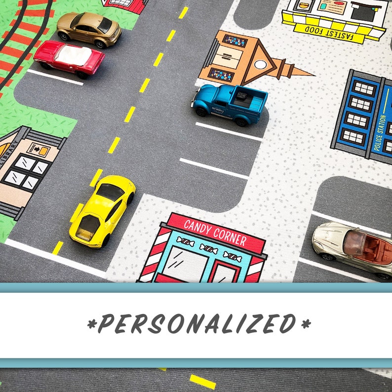 personalized matchbox car