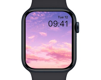 Sky Wallpaper, Apple Watch, Watch Face, Cute Apple Watch, Digital Download, Digital Wallpaper, Smartwatch Background, Instant Download