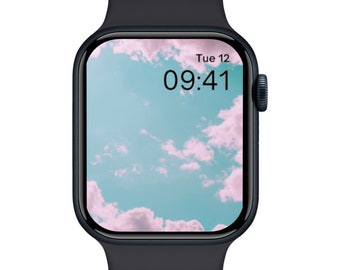 Sky Wallpaper, Apple Watch, Watch Face, Cute Apple Watch, Digital Download, Digital Wallpaper, Smartwatch Background, Instant Download
