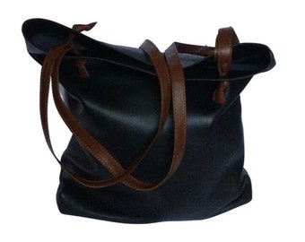 Bolso de compras casual Bolso shopper grande de cuero