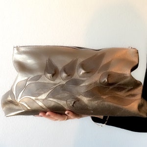 Bolsa grande de couro de cordeiro Cloud Bag, bolsa grande, bolsa de mão de couro macio para casamento, bolsa grande de couro para mulheres
