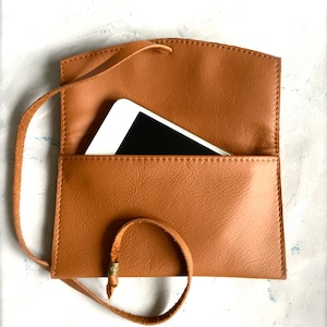 Funda de piel auténtica para iPhone, iPhone 12, iPhone 13, iPhone 14, fundas para teléfono color camello, cartera de piel, soporte de piel auténtica para todos los teléfonos