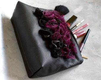 Leather Cosmetic Pouch Premium Cosmetic Bag Leather Toy Bag Bdsm Storage Bag Gift Package