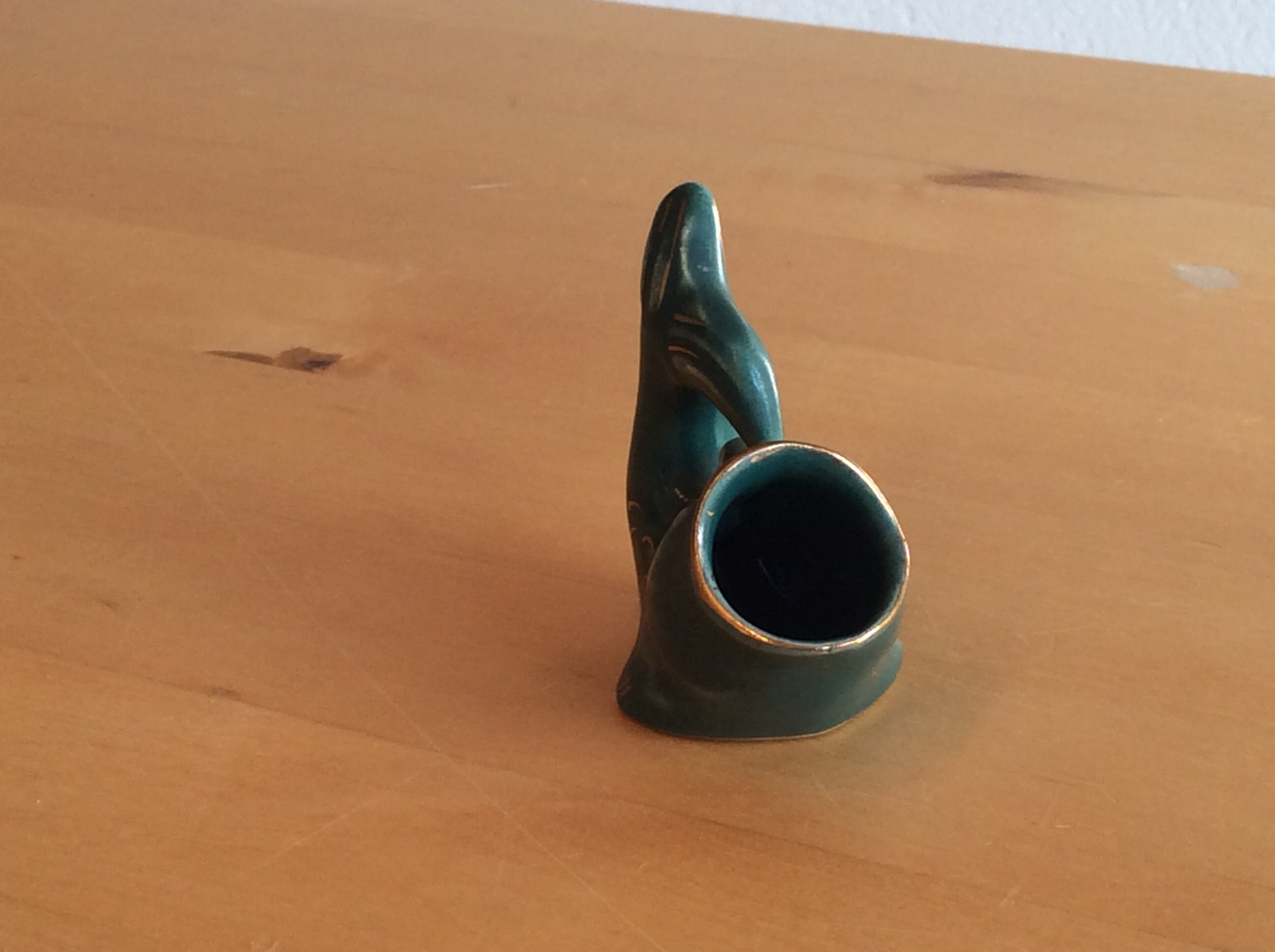 Pretty vintage fish toothpick holder