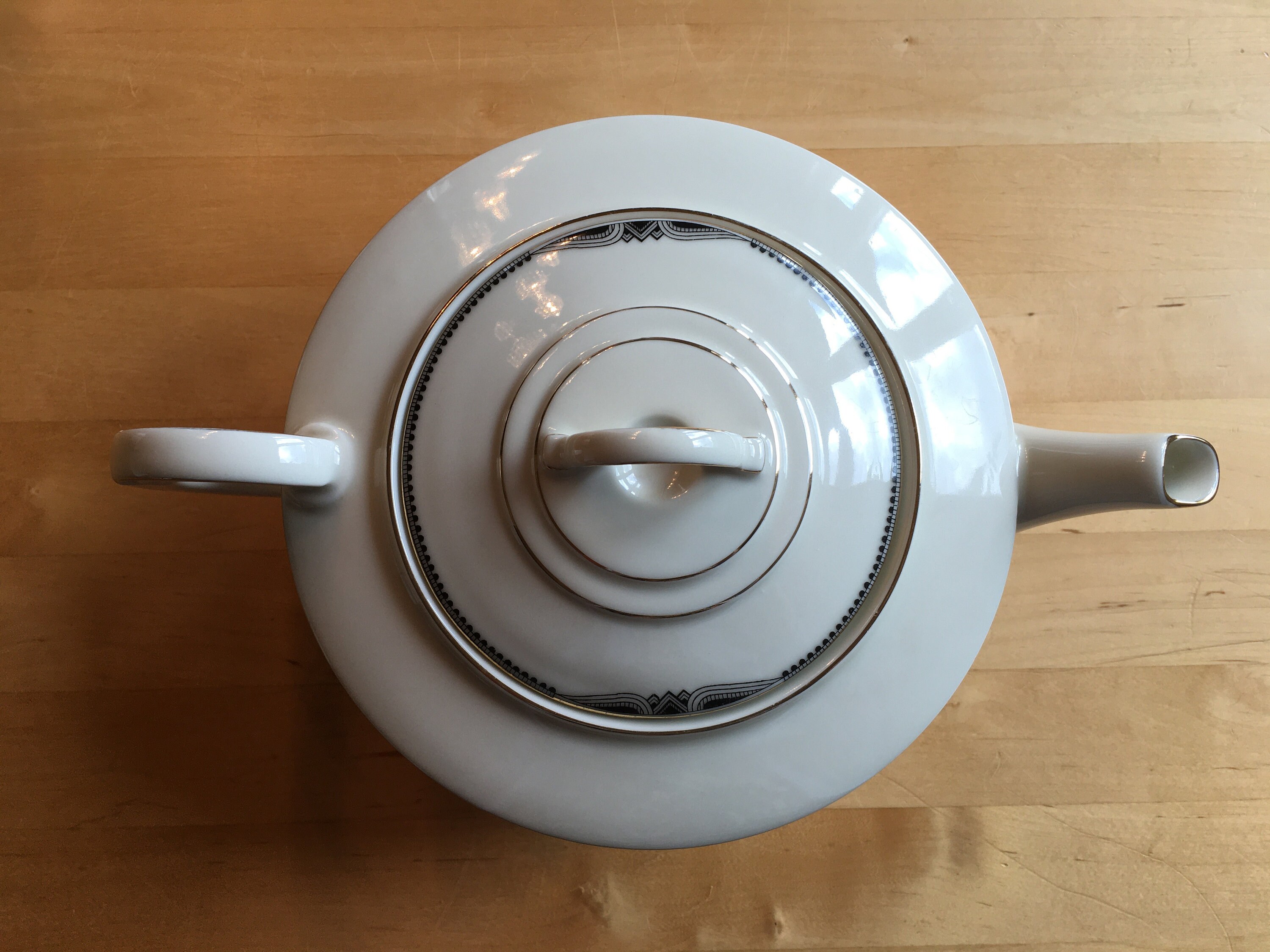 Art Deco teapot Arzberg Bavaria