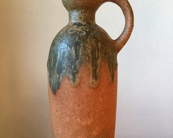 Ruscha 321 ? Vase Fat Lava Era West German Pottery WGP