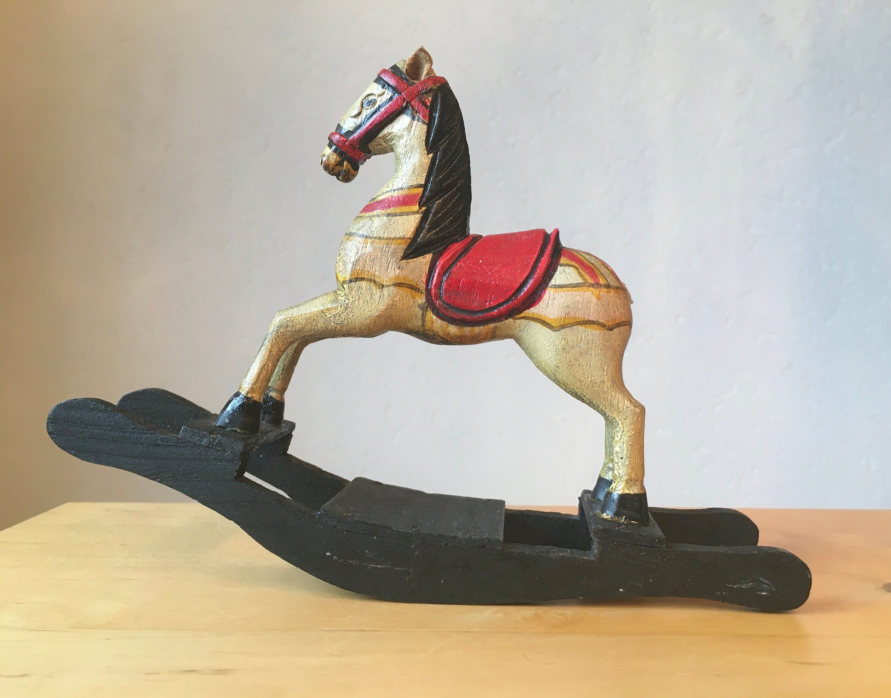 miniature rocking horse