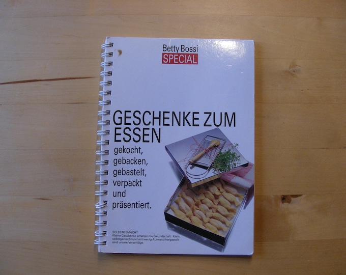 Cookbook, Betty boss’s special book, Geschenke Zum Essen in German