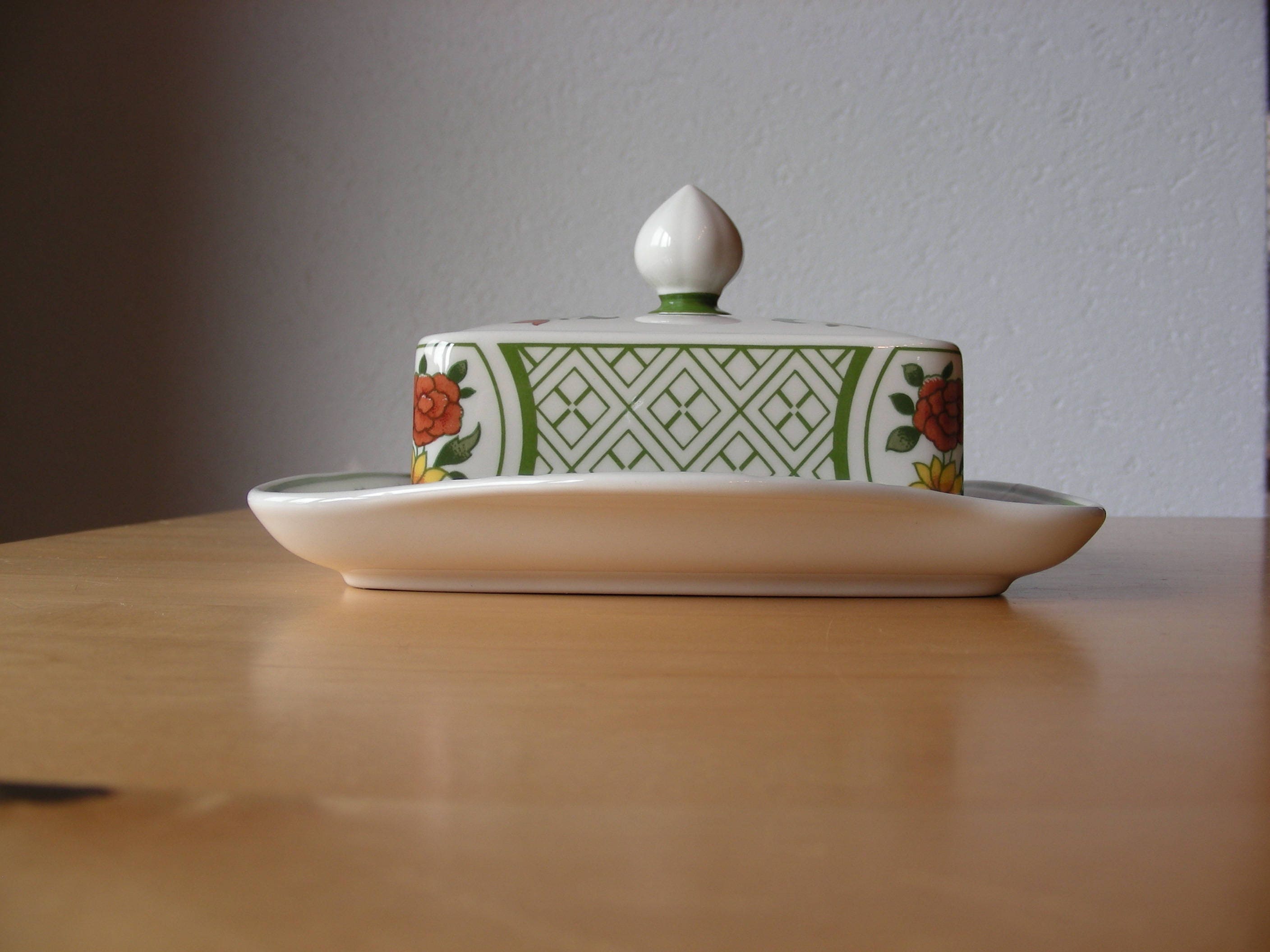 Villeroy and Boch Summer Day large rectangular butter dish