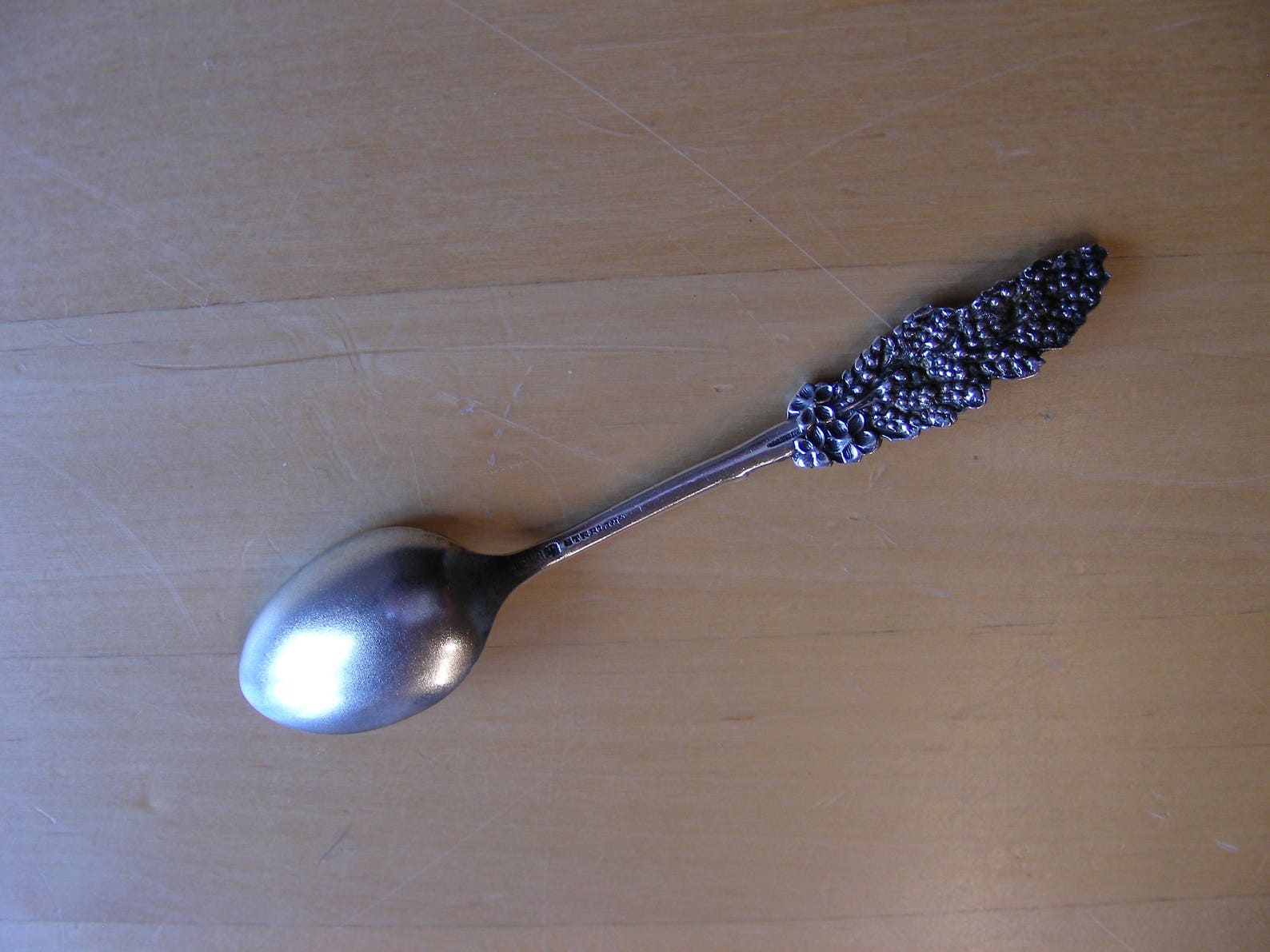 Vintage Monogrammed Sterling Baby Spoon Etsy