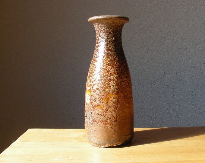 Scheurich West German pottery fat lava vase 295 26