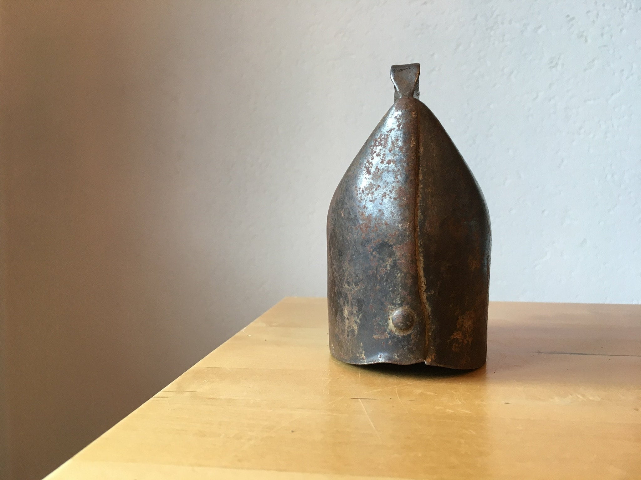 Vintage bell, Devouassoud Chamonix 0 bell, metal