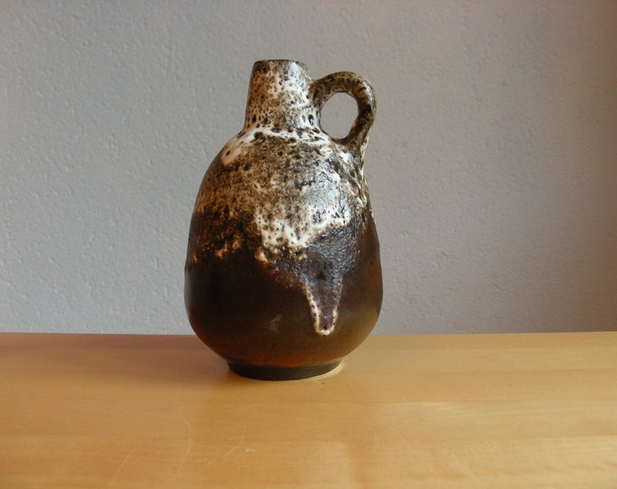 Vintage Ruscha Vase/Jug West German Pottery Fat Lava WGP