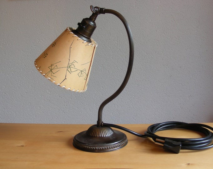Beautiful vintage brass lamp